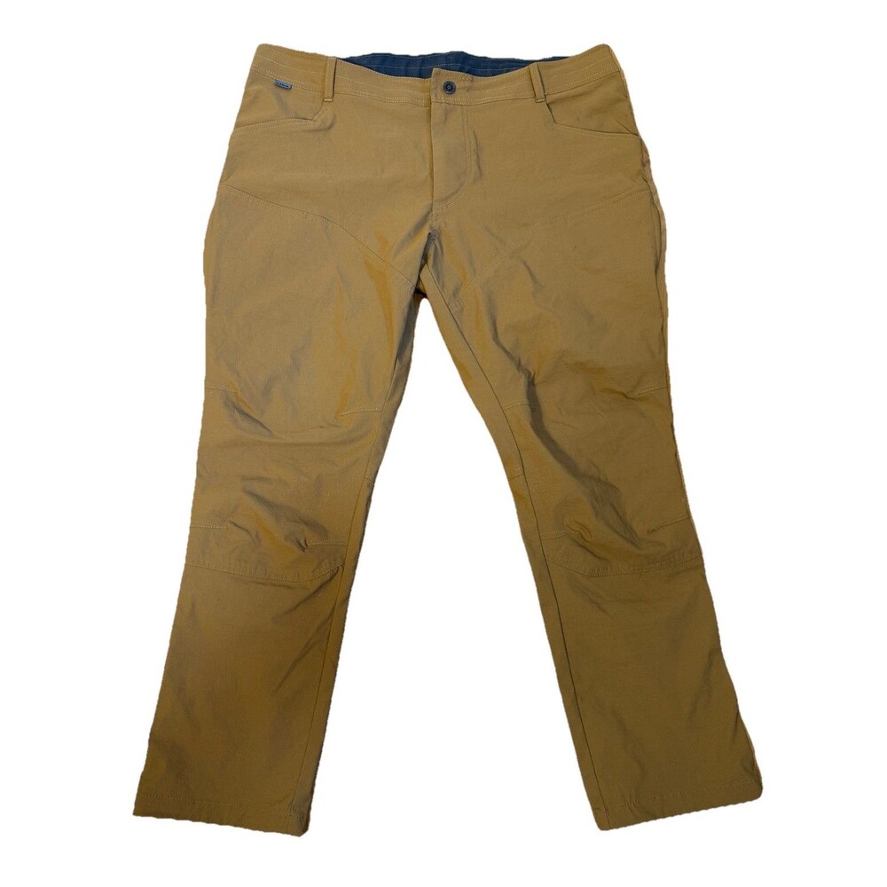 Kuhl Renegade Rock Pants 40x 30 Khaki Brown Corpcore performance hiking outdoor